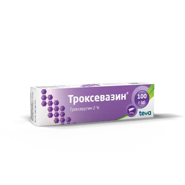 Троксевазин гель 2% туба 100 г