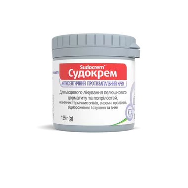 Судокрем крем банка 125 г