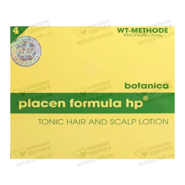Плацент Формула Ботаника (Placen Formula HP Botanica) для восстановления роста и структуры волос ампулы №6