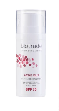 Біотрейд (Biotrade) Акне Аут крем відновлюючий для шкіри зі слідами постакне SPF30 30 мл