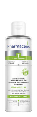 Фармацеріс Т (Pharmaceris Т) Себо-Міцеляр рідина міцелярна для очищення обличчя та очей 200 мл