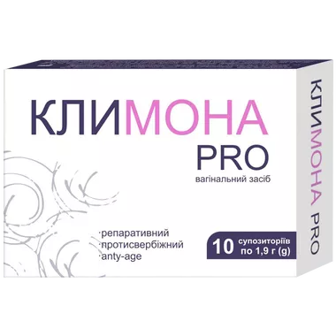 Климона ПРО супозиторії вагінальні №10