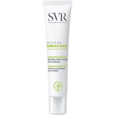 СВР (SVR) Себіаклер гель активний для жирної або комбінованої шкіри обличчя 40 мл