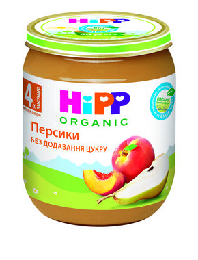 Пюре фруктовое Хипп (HiPP) персики с 4 месяцев 125 г