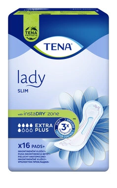 Прокладки урологические женские Тена Леди Экстра Плюс (Tena Lady Extra Plus) 16 шт