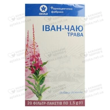 Фиточай Иван-чай в фильтр-пакетах 1,5 г №20