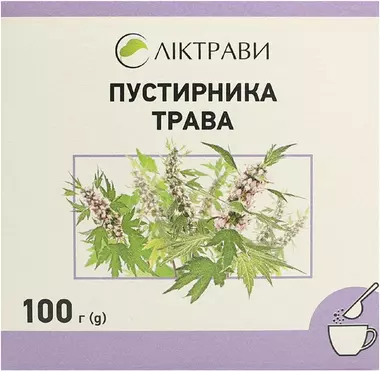 Пустырника трава пачка 100 г