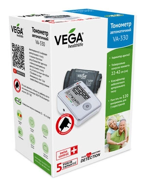 Тонометр Вега (Vеga) VA-330 автоматичний