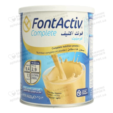 Ентеральне харчування ФонтАктив (FontAktiv) Компліт порошок 400 г