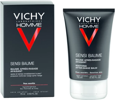 Виши (Vichy) Ом Сенси Бом успокаивающий бальзам после бритья для чувствительной кожи 75 мл