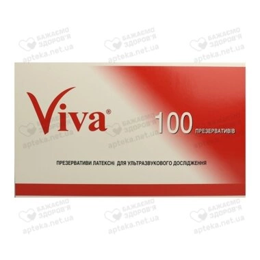 Презервативы Вива (Viva) для УЗИ 100 шт