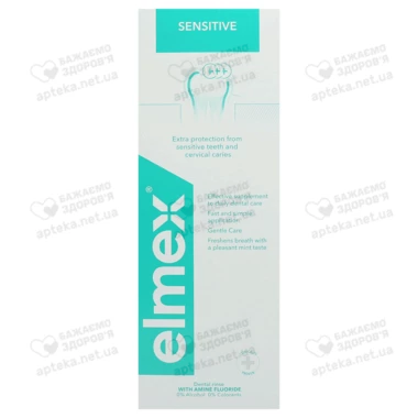 Ополаскиватель для полости рта Елмекс (Elmex) 400 мл