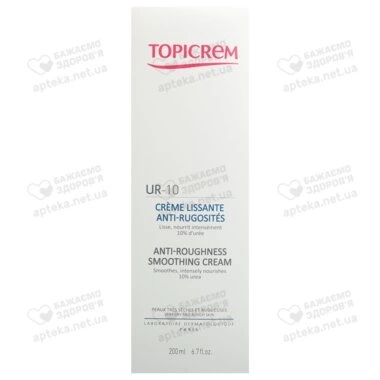 Топікрем (Topicrem) UR-10 крем відновлюючий для дуже сухої шкіри тіла 200 мл