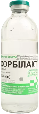 Сорбілакт розчин для інфузій флакон 200 мл