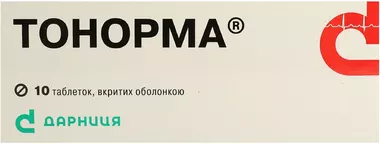 Тонорма таблетки покрытые оболочкой №10
