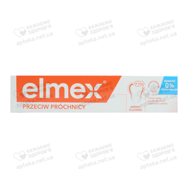 Зубна паста Елмекс (Elmex) захист від карієсу 75 мл
