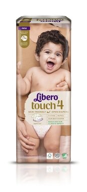 Подгузники для детей Либеро Тач (Libero touch) размер 4 (7-11 кг) 46 шт