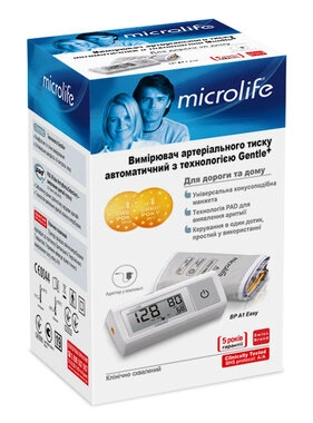 Тонометр Микролайф (Microlife) BP A1 Easy автоматический с увеличенной манжетой