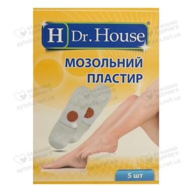 Пластир Доктор Хаус (Dr.House) мозольний 5 шт