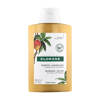 Клоран (Kloranе) Манго шампунь питательный с маслом манго для сухих волос 200 мл