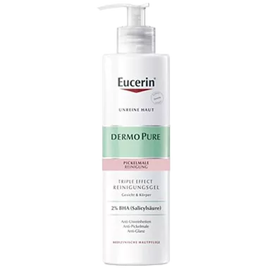 Юцерин (Eucerin) ДермоПьюр гель очищуючий потрійної дії для обличчя і тіла 400 мл