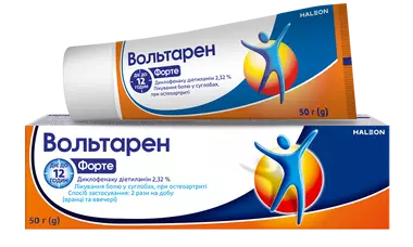 Вольтарен форте гель 2,32% туба 50 г