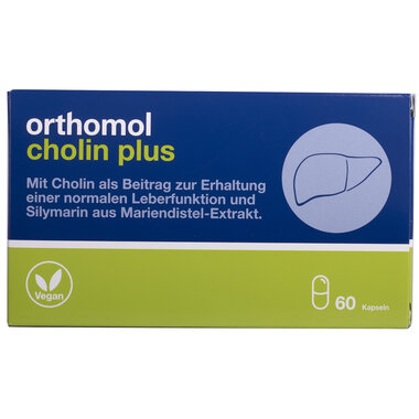 Ортомол Холин Плюс (Orthomol Cholin Plus) капсулы на курс 30 дней
