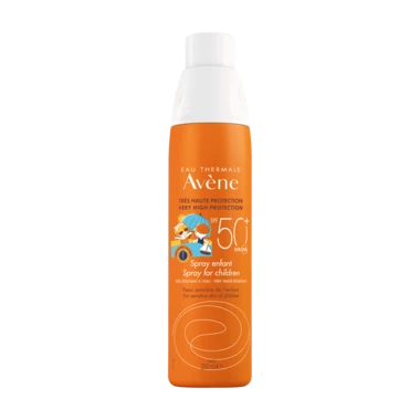 Авен (Avene) Сонцезахисний спрей для дітей з високою водостійкістю для чутливої шкіри SPF50+ 200 мл