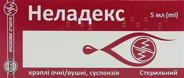 Неладекс капли глазные/ушные флакон 5 мл