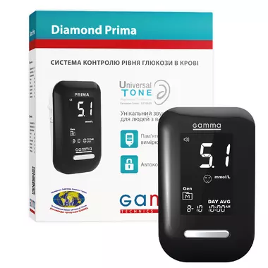 Глюкометр Гамма Даймонд Прима (Gamma Diamond Prima)