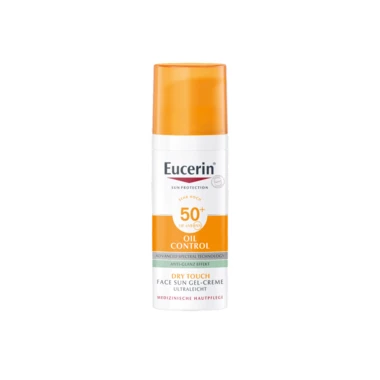 Юцерин (Eucerin) Оіл Контрол гель-крем сонцезахисний ультралегкий для обличчя з матуючим ефектом SPF50+ 50 мл