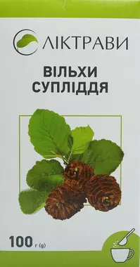 Вільхи супліддя пачка 100 г