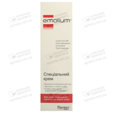 Емоліум спеціальний крем для сухої, подразненої та схильної до алергії шкіри 75 мл