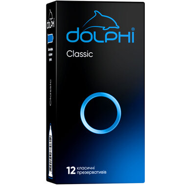 Презервативи Долфі (Dolphi Сlassic) класичні 12 шт