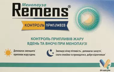 Ременс Контроль приливов капсулы №64