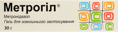 Купить МЕТРОГИЛ 1% 30 г гель Метронидазол в Алматы, цена тг..