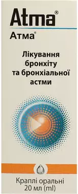 Атма капли флакон 20 мл