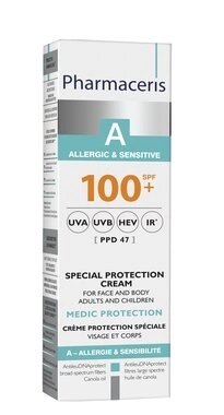 Фармацеріс A (Pharmaceris A) Медік Протекшн крем спеціальний захисний для обличчя та тіла SPF100+ 75 мл
