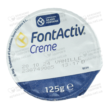 Ентеральне харчування ФонтАктив (FontAktiv) крем ванільний 125 г
