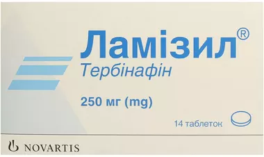 Ламізил таблетки 250 мг №14