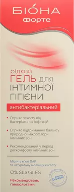 Біона Форте гель для інтимної гігєни флакон 270 г