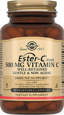 Солгар (Solgar) Естер-С + вітамін С капсули 500 мг №50