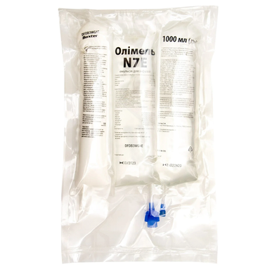 Олімель N7E емульсія для інфузій пакет трьохкамерний пластиковий в захисній оболонці 1000 мл №6