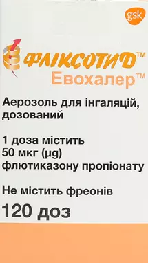 Фликсотид Эвохалер аэрозоль для ингаляций 50 мкг/доза 120 доз
