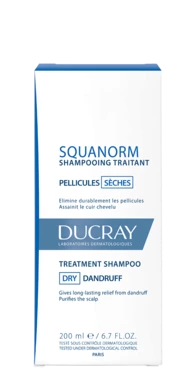 Дюкрей (Ducray) Скванорм шампунь против жирной перхоти 200 мл