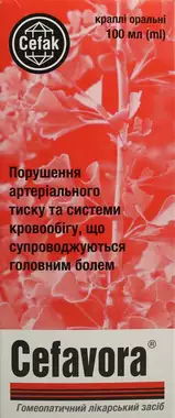 Цефавора краплі флакон 100 мл