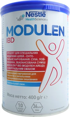 Смесь Нестле Модулен (Modulen IBD) для энтерального питания 400 г
