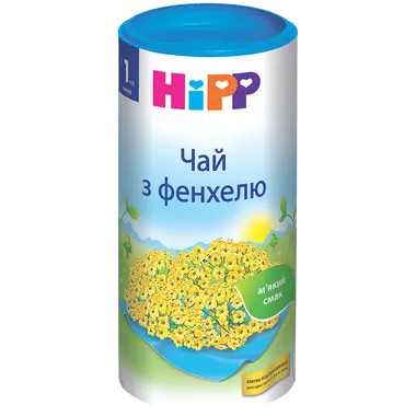 Чай Хіпп (HiPP) з фенхелю з 1 тижня 200 г