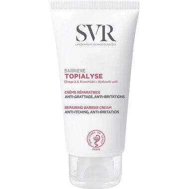 СВР (SVR Topialyse) Топіаліс Бар'єр крем для обличчя і тіла відновлюючий для сухої і пошкодженої шкіри 50 мл