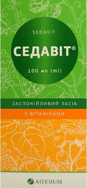 Седавит раствор флакон 100 мл